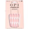 imageOPI xPRESSON Press on Nails  Long Coffin Shape Nail Art  30 Count With Glue  Instant GelLike Salon Manicure  Long Lasting Reusable NondamagingBubble Bath