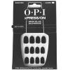 imageOPI xPRESSON Press on Nails  Short Round Classic Shape Nail Art  Dark Colors  30 Count With Glue  Instant GelLike Salon Manicure  Long Lasting Reusable NondamagingBlack Onyx