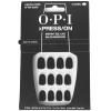 imageOPI xPRESSON Press on Nails  Short Round Classic Shape Nail Art  Dark Colors  30 Count With Glue  Instant GelLike Salon Manicure  Long Lasting Reusable NondamagingLincoln Park After Dark