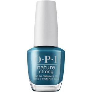 imageOPI Nature Strong Natural Origin Nail Polish  Opaque Bright Blue ampamp Green Crme EcoFriendly Nail Polish  Plant Based Vegan Cruelty FreeAll Heal Queen Mother Earth