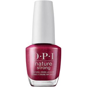 imageOPI Nature Strong Natural Origin Nail Polish  Opaque Bright Glitter ampamp Shimmer EcoFriendly Nail Polish  Plant Based Vegan Cruelty FreeRaisin Your Voice