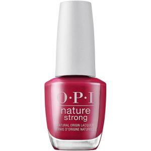 imageOPI Nature Strong Natural Origin Nail Polish  Opaque Bright Red ampamp Orange Crme EcoFriendly Nail Polish  Plant Based Vegan Cruelty FreeA Bloom with a View