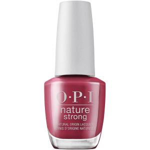 imageOPI Nature Strong Natural Origin Nail Polish  Opaque Bright Red ampamp Orange Crme EcoFriendly Nail Polish  Plant Based Vegan Cruelty FreeGive a Garnet