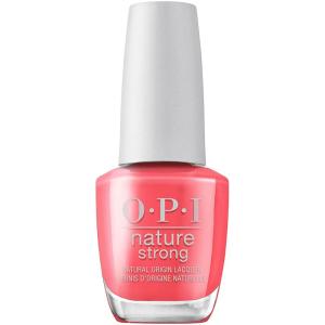 imageOPI Nature Strong Natural Origin Nail Polish  Opaque Bright Red ampamp Orange Crme EcoFriendly Nail Polish  Plant Based Vegan Cruelty FreeOnce and Floral