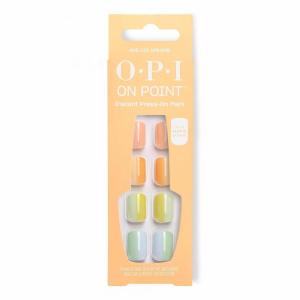 imageOPI On Point Press On Nails  Square Squoval ampamp Almond Shape Nail Art  Short to Long Length  24 Count With Nail Glue  Instant PressOn Mani  OPIm Dreaming CollectionHuecid Dreams