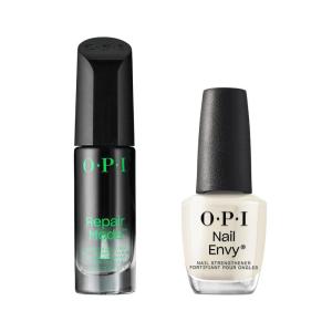 imageOPI Repair Mode Bond Building Nail Serum Patented UltiPlex Technology  Keratin Protein Clear 03 fl oz  OPI Nail Envy Nail Strengthening Treatment Clear Original 05 fl oz Vegan Formula