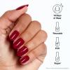 imageBundle of OPI xPressOn Press On Nails With Nail Glue Short Red Nails Big Apple Red  OPI Nail Envy Nail Strengthening Treatment Stronger Nails in 1 Week Vegan Formula 05 fl oz