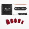 imageBundle of OPI xPressOn Press On Nails With Nail Glue Short Red Nails Big Apple Red  OPI Nail Envy Nail Strengthening Treatment Stronger Nails in 1 Week Vegan Formula 05 fl oz