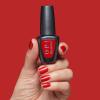 imageOPI GELement Loves Me Loves Me Hot  SemiSheer Bright Red Silver Shimmer LED Cure Gel Nail Polish  DIY Salon Quality Gel Manicure  Vegan Formula Durable Wear with High Shine Finish  03 Fl Oz