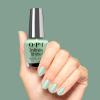 imageOPI Infinite Shine Long Wear Nail Polish  Buildable Sheer Pastel Shimmer Gel Like Nail Polish  OPIm Dreaming CollectionTeals Familiar