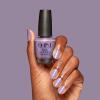 imageOPI Nail Lacquer Nail Polish  Buildable Sheer Pastel Shimmer Chip Resistant Nail Polish  OPIm Dreaming CollectionGrape Escape