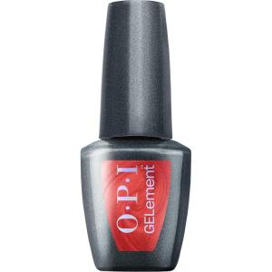 imageOPI GELement Loves Me Loves Me Hot  SemiSheer Bright Red Silver Shimmer LED Cure Gel Nail Polish  DIY Salon Quality Gel Manicure  Vegan Formula Durable Wear with High Shine Finish  03 Fl Oz