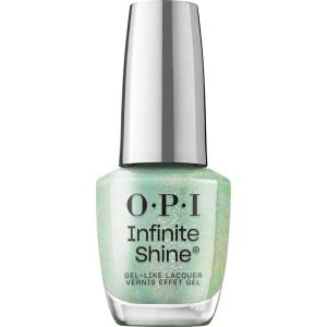 imageOPI Infinite Shine Long Wear Nail Polish  Buildable Sheer Pastel Shimmer Gel Like Nail Polish  OPIm Dreaming CollectionTeals Familiar