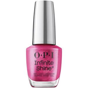 imageOPI Infinite Shine Long Wear Nail Polish  Opaque Metallic Gel Like Nail Polish  Metallic Mega Mix CollectionDeJa RoUgE