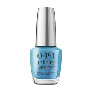 imageOPI Infinite Shine Never Leavin Blue  Opaque Dark Blue Crme Long Wear Gel Like Nail Polish  Vegan Long Lasting Streak FreeNever Leavin Blue