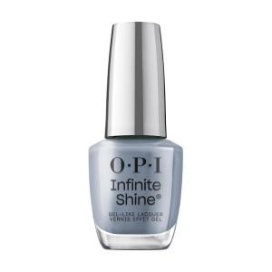 imageOPI Infinite Shine Never Leavin Blue  Opaque Dark Blue Crme Long Wear Gel Like Nail Polish  Vegan Long Lasting Streak FreePure Jeanius