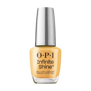 imageOPI Infinite Shine Never Leavin Blue  Opaque Dark Blue Crme Long Wear Gel Like Nail Polish  Vegan Long Lasting Streak FreeReady  Sunset  Glow