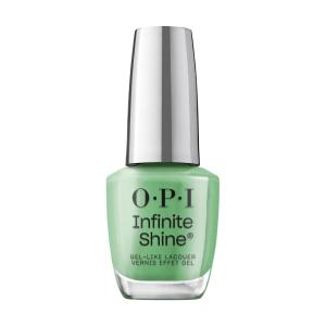 imageOPI Infinite Shine Never Leavin Blue  Opaque Dark Blue Crme Long Wear Gel Like Nail Polish  Vegan Long Lasting Streak FreeWon for the Ages
