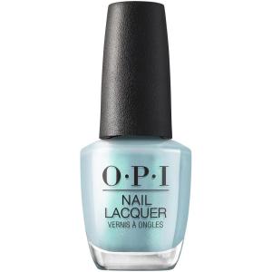 imageOPI Nail Lacquer Nail Polish  Opaque Light Blue Green Shimmer Chip Resistant Nail Polish  Vegan Fast Drying Streak FreeSage Simulation