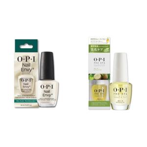 imageOPI Nail Envy Nail Strengthening Treatment Stronger Nails in 1 Week Vegan Formula 05 fl oz and OPI ProSpa Nail and Cuticle Oil 05 fl oz