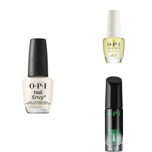 imageOPI Nail Envy Nail Strengthening Treatment Vegan Formula OPI ProSpa Nail and Cuticle Oil 05 fl oz OPI Repair Mode Bond Building Nail Serum Keratin Protein Vegan Formula Clear 03 fl oz