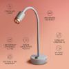 imageOPI Cordless Lightening Flash Cure Gel Lamp  Touch LED Light  Lightweight Portable ampamp 360 Movement