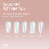 imageOPI GELevate Soft Gel Nail Tips  Medium Length Extensions  Flexible ampamp Natural Fit  1 Box with 16 SizesAlmond Shape