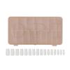 imageOPI GELevate Soft Gel Nail Tips  Medium Length Extensions  Flexible ampamp Natural Fit  1 Box with 16 SizesSquare Shape