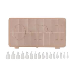 imageOPI GELevate Soft Gel Nail Tips  Medium Length Extensions  Flexible ampamp Natural Fit  1 Box with 16 SizesStiletto Shape