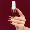 imageOPI GelColor Gel Nail Polish  Opaque Dark Red Crme UV Cure Gel Nail Polish  Vegan ampamp HEMA Free Long Lasting High ShineComo se Llama