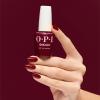 imageOPI GelColor Gel Nail Polish  Opaque Dark Red Crme UV Cure Gel Nail Polish  Vegan ampamp HEMA Free Long Lasting High ShineWe the Female