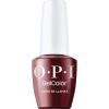 imageOPI GelColor Gel Nail Polish  Opaque Dark Red Crme UV Cure Gel Nail Polish  Vegan ampamp HEMA Free Long Lasting High ShineComo se Llama