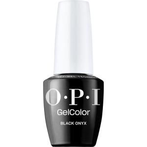 imageOPI GelColor Gel Nail Polish  Opaque Dark Black ampamp Gray Crme UV Cure Gel Nail Polish  Vegan ampamp HEMA Free Long Lasting High ShineBlack Onyx