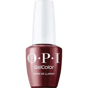 imageOPI GelColor Gel Nail Polish  Opaque Dark Red Crme UV Cure Gel Nail Polish  Vegan ampamp HEMA Free Long Lasting High ShineComo se Llama