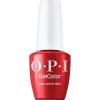 imageOPI GelColor Gel Nail Polish  Opaque Bright Red Crme UV Cure Gel Nail Polish  Vegan ampamp HEMA Free Long Lasting High ShineBig Apple Red