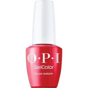 imageOPI GelColor Gel Nail Polish  Opaque Bright Red Crme UV Cure Gel Nail Polish  Vegan ampamp HEMA Free Long Lasting High ShineCajun Shrimp