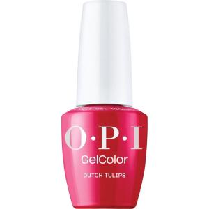 imageOPI GelColor Gel Nail Polish  Opaque Bright Red Crme UV Cure Gel Nail Polish  Vegan ampamp HEMA Free Long Lasting High ShineDutch Tulips