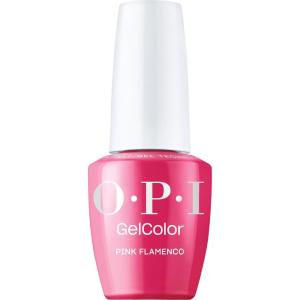 imageOPI GelColor Gel Nail Polish  Opaque Bright Red Crme UV Cure Gel Nail Polish  Vegan ampamp HEMA Free Long Lasting High ShinePink Flamenco