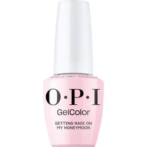 imageOPI GelColor Gel Nail Polish  Opaque Light Pink Crme UV Cure Gel Nail Polish  Vegan ampamp HEMA Free Long Lasting High ShineGetting Nadi on my Honeymoon