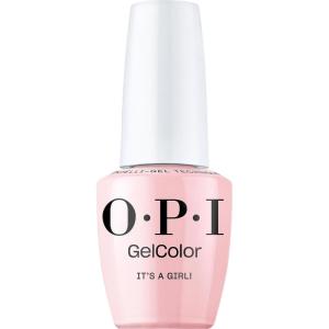 imageOPI GelColor Gel Nail Polish  Opaque Light Pink Crme UV Cure Gel Nail Polish  Vegan ampamp HEMA Free Long Lasting High ShineIts a Girl