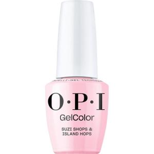 imageOPI GelColor Gel Nail Polish  Opaque Light Pink Crme UV Cure Gel Nail Polish  Vegan ampamp HEMA Free Long Lasting High ShineSuzi Shops  Island Hops