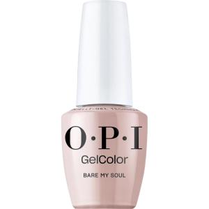 imageOPI GelColor Gel Nail Polish  Opaque Nude Neutral Crme UV Cure Gel Nail Polish  Vegan ampamp HEMA Free Long Lasting High ShineBare My Soul