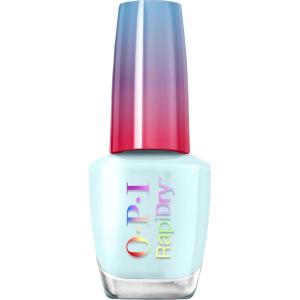 imageOPI RapiDry Baby Blue Me Away  Opaque Light Blue Crme Quick Dry Nail Polish  Vegan Smudge Proof Fast Drying  Snow Time to Waste  Holiday 2025