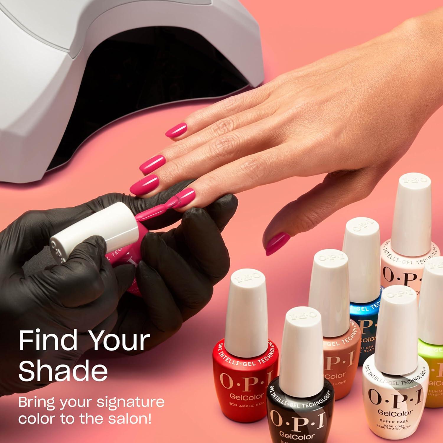 imageOPI GelColor  SemiSheer Opaque ampamp Shimmer Winter Shades  Long Lasting UV Cure Gel Nail Polish with High Shine  Vegan ampamp HEMA Free  Good Enough to Treat Collection  Holiday 2025Red Velvet Vixen  Opaque Dark Warm Red Crme