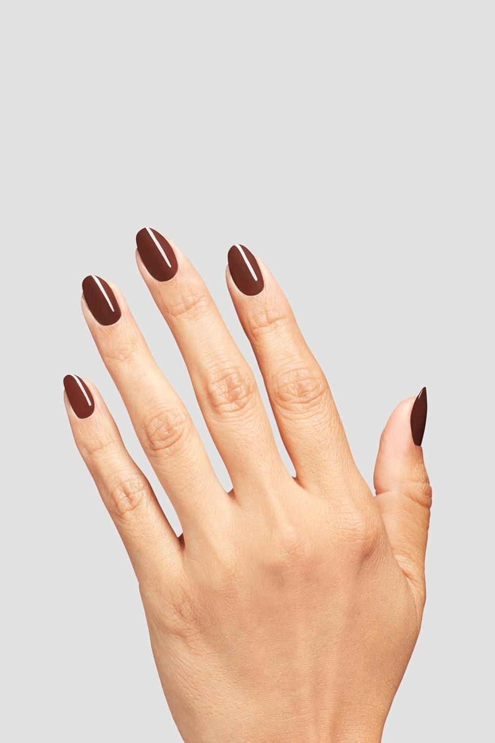 imageOPI Infinite Shine GelLike Lacquer  Opaque Crme Shimmer and Sheer Long Lasting Wear Vegan Nail Polish Shades  Whats Your Manitude  Fall 2025Lip Hot Liner  Opaque Neutral Dark Brown