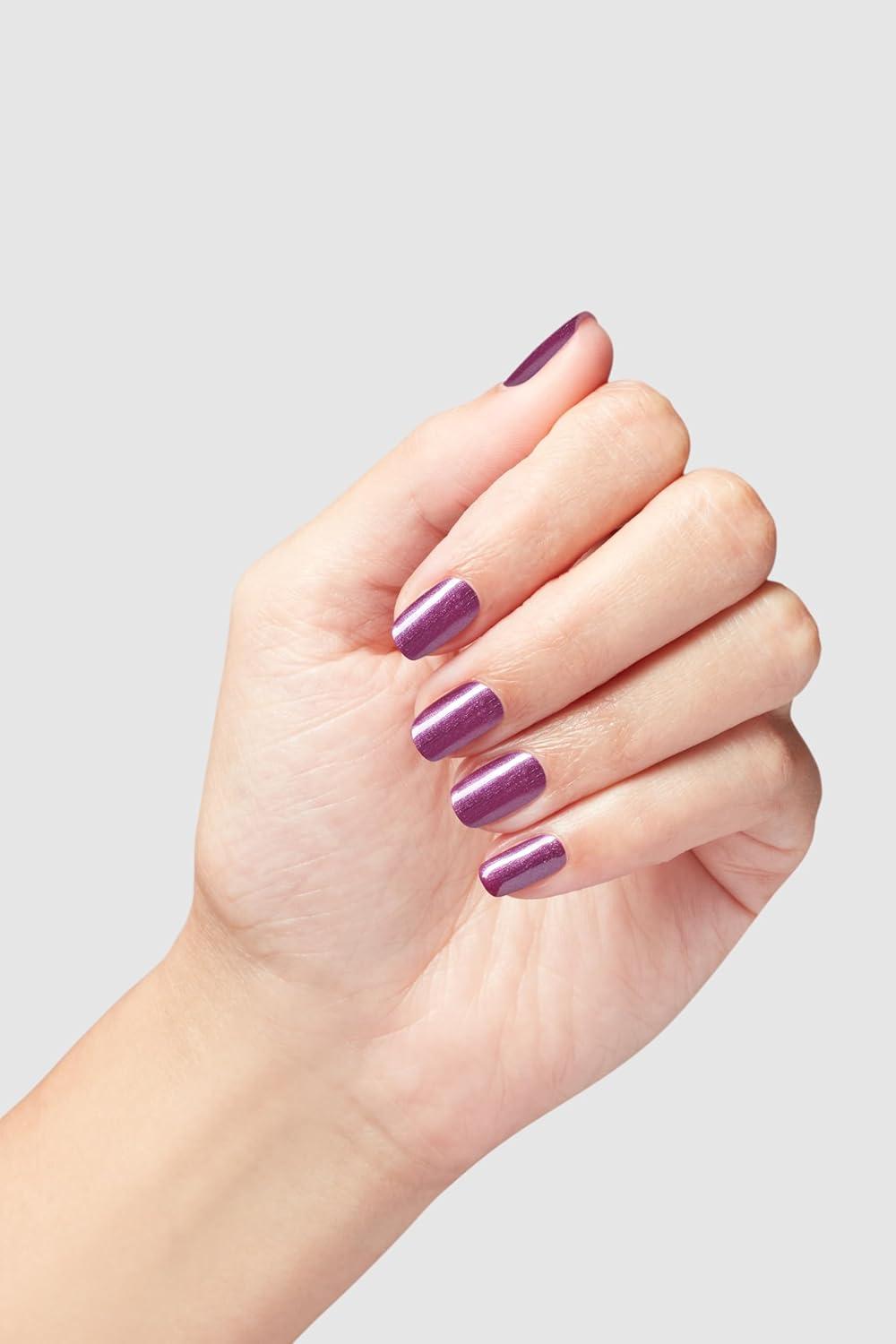 imageOPI Infinite Shine GelLike Lacquer  Opaque Crme Shimmer and Sheer Long Lasting Wear Vegan Nail Polish Shades  Whats Your Manitude  Fall 2025My Berry Janes  SemiSheer Dark Cool Purple Silver Shimmer