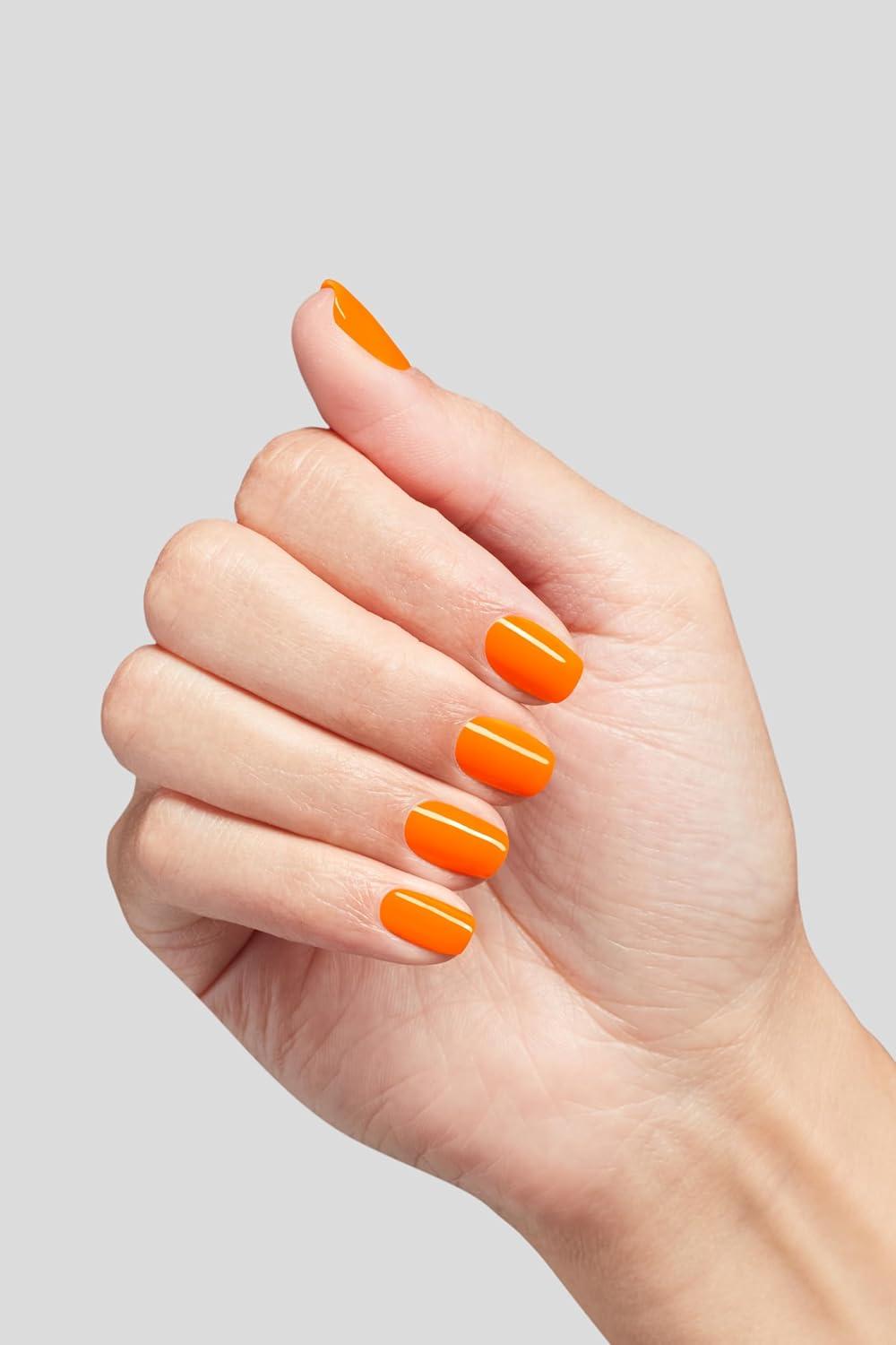 imageOPI Infinite Shine GelLike Lacquer  Opaque Crme Shimmer and Sheer Long Lasting Wear Vegan Nail Polish Shades  Whats Your Manitude  Fall 2025Rollerbabe  Opaque Bright Warm Orange Pumpkin