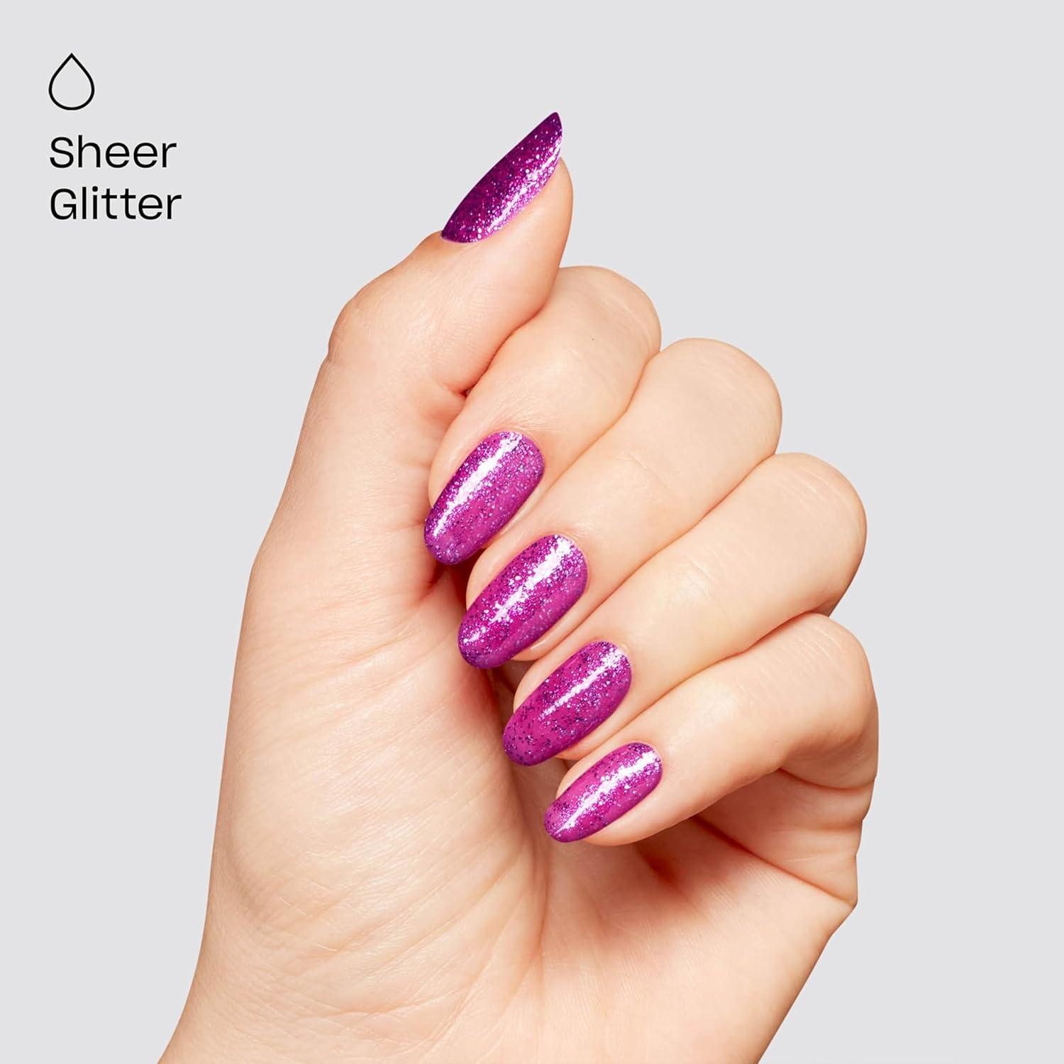 imageOPI Infinite Shine Nail Polish Colors  SemiSheer Sheer Bright Opaque ampamp Shimmer Winter Shades  Long Lasting Wear  Good Enough to Treat Collection  Holiday 2025A Lil Suga  Spice  Sheer Bright Cool Purple Multicolor Blue  Pink Shimmer