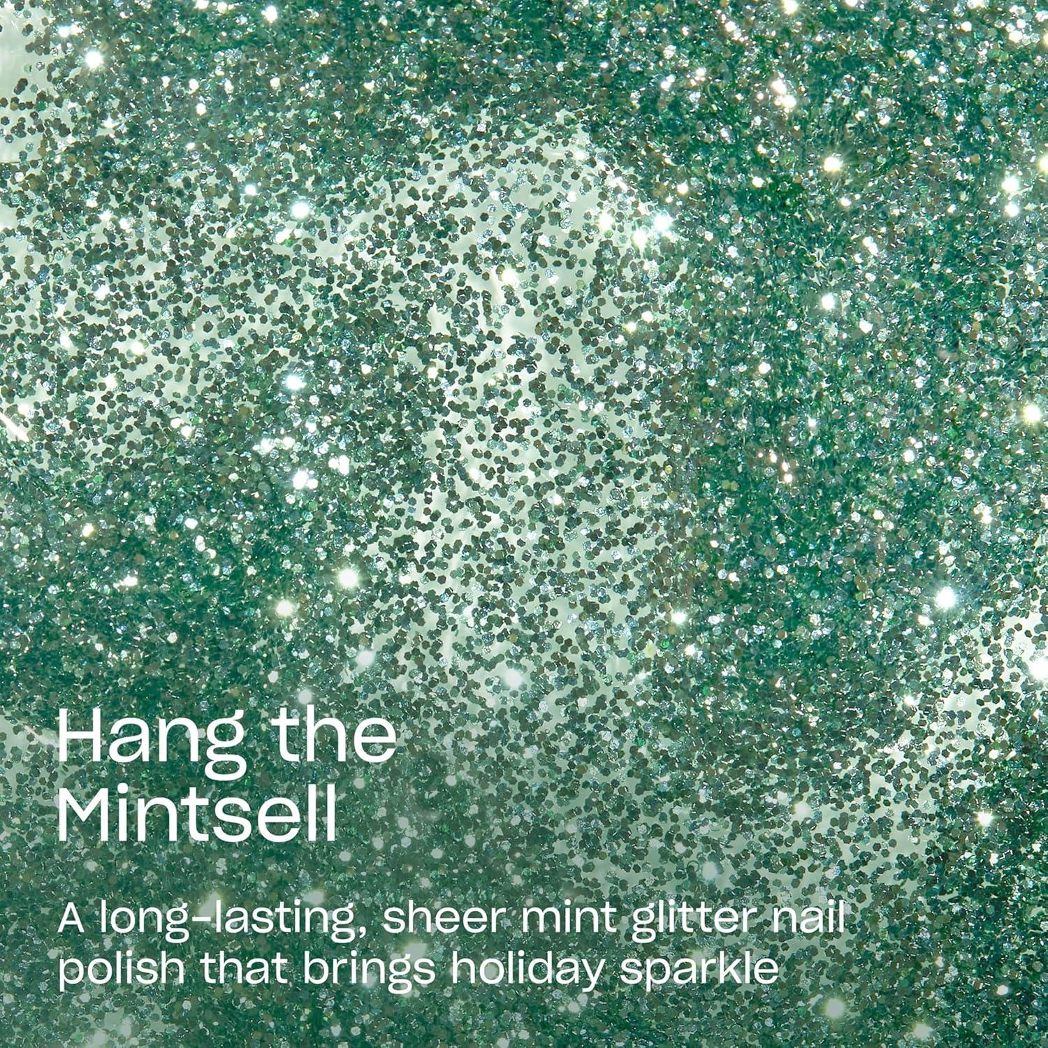 imageOPI Infinite Shine Nail Polish Colors  SemiSheer Sheer Bright Opaque ampamp Shimmer Winter Shades  Long Lasting Wear  Good Enough to Treat Collection  Holiday 2025Hang the Mintsell  Sheer Bright Neutral Mint Green Shimmer