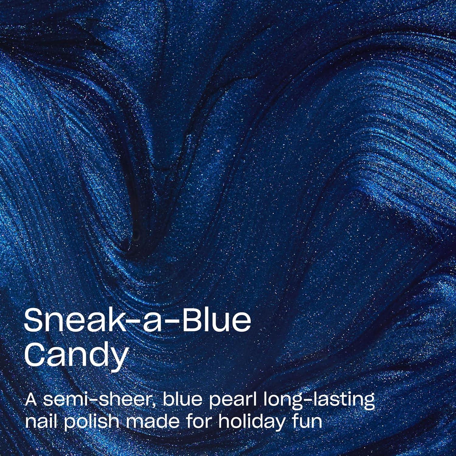 imageOPI Infinite Shine Nail Polish Colors  SemiSheer Sheer Bright Opaque ampamp Shimmer Winter Shades  Long Lasting Wear  Good Enough to Treat Collection  Holiday 2025SneakaBlue Candy  SemiSheer Dark Cool Blue Pearl Shimmer